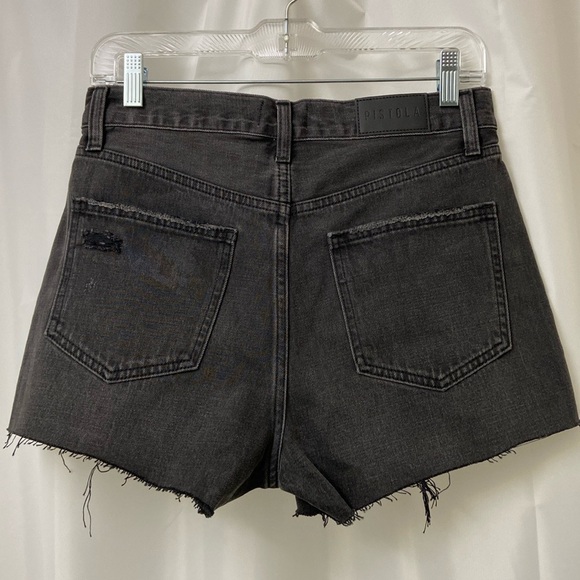 PISTOLA High Waisted Denim Shorts - Picture 14 of 16